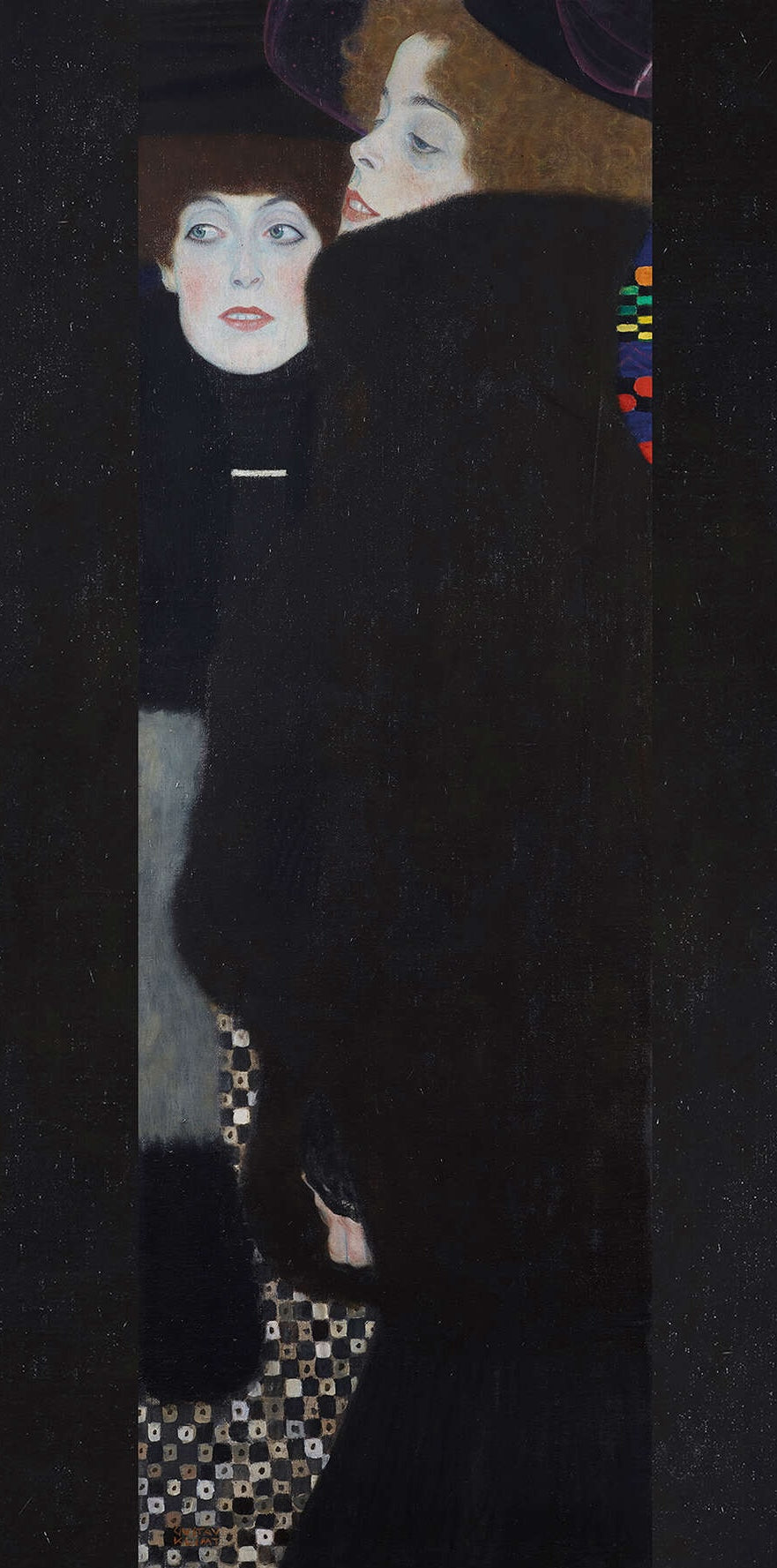 🖤 Amies I (Kız Kardeşler) – Gustav Klimt (1907)