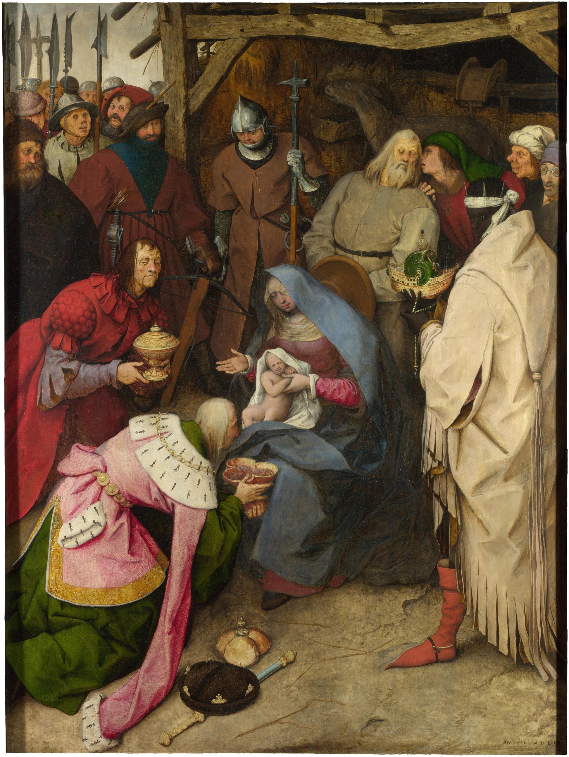 Magi'nin Tapınması - Pieter Brueghel the Elder