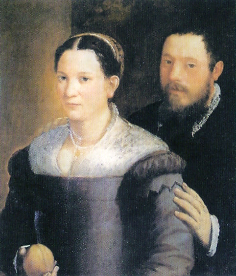 Portrait d'un couple - Sofonisba Anguissola