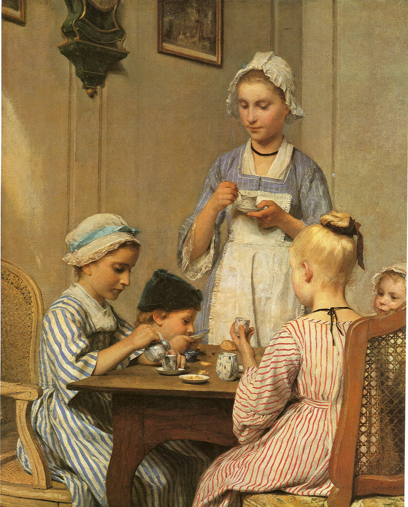 Le Petit Déjeuner des enfants - Albert Anker