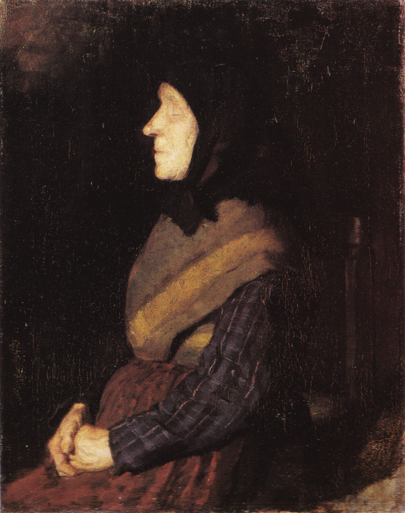 Kör Kadın, Blue Ane (Ane Christense Nielsdatter) - Anna Ancher