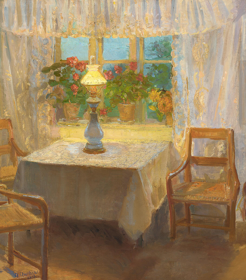 İç Mekan. - Anna Ancher