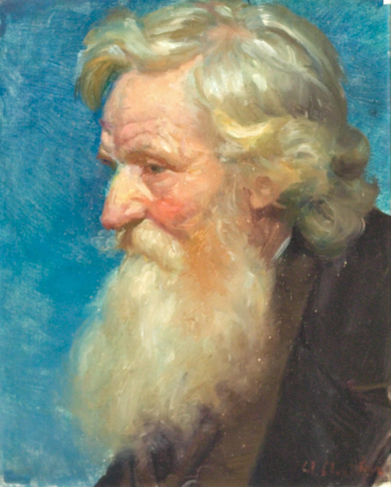 Bir Beyefendinin Portresi. - Anna Ancher