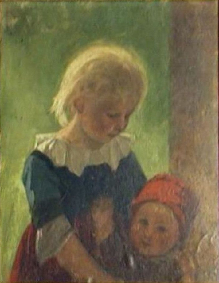 İki çocuk. - Anna Ancher