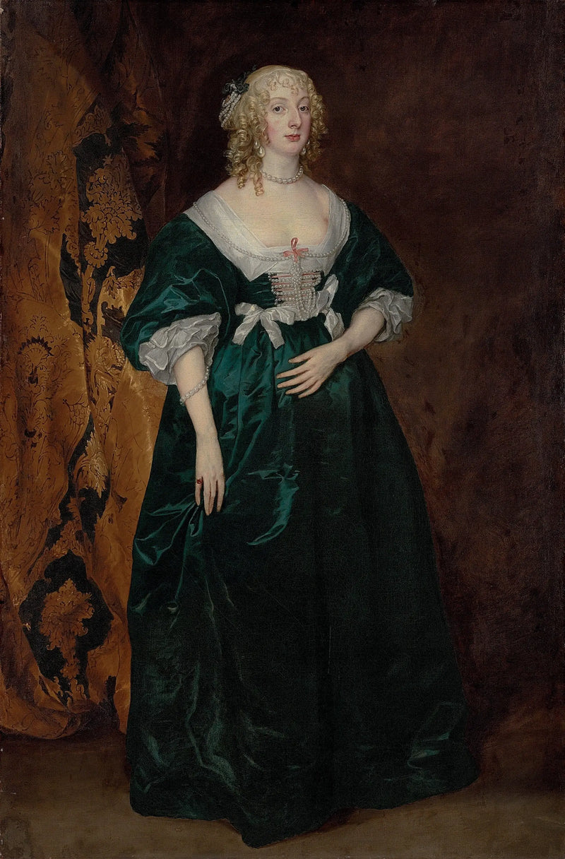 Anne Sophia Kontesi Carnarvon Portresi - Antoine van Dyck