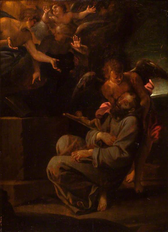 Saint François baygın - Annibale Carracci