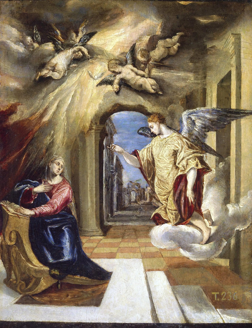 L’Annonciation - El Greco - Alpha Reproduction
