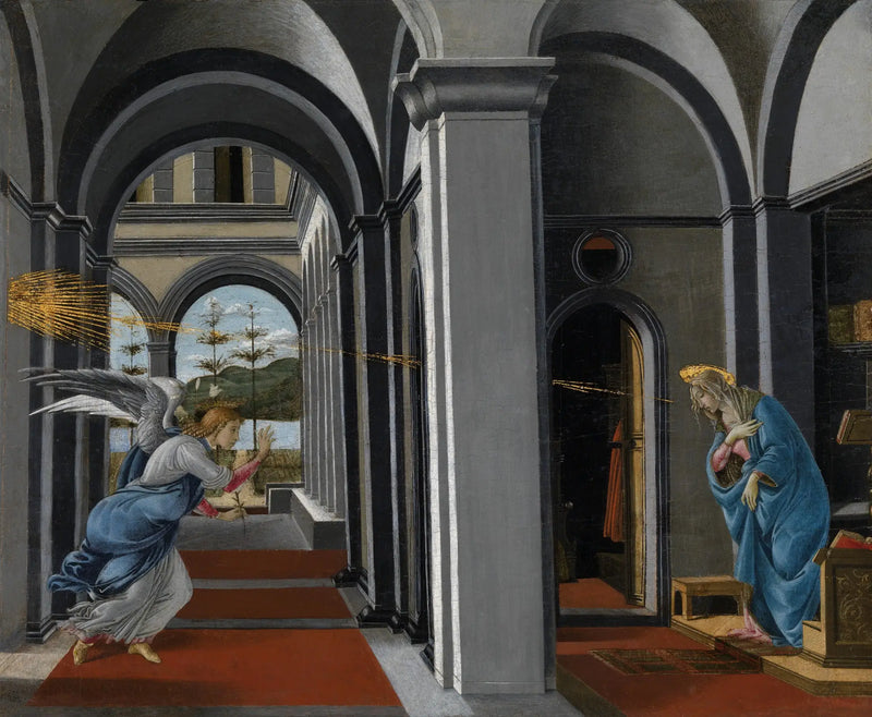 San Barnaba Florans Kilisesi'nde Meryem'in Müjdesi - Sandro Botticelli