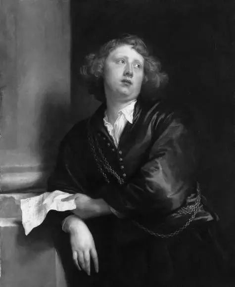 Organist Hendrik Liberti Portresi - Antoine van Dyck