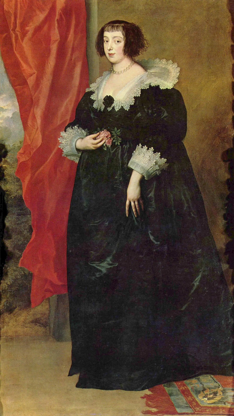 Marguerite de Lorraine Portresi - Antoine van Dyck