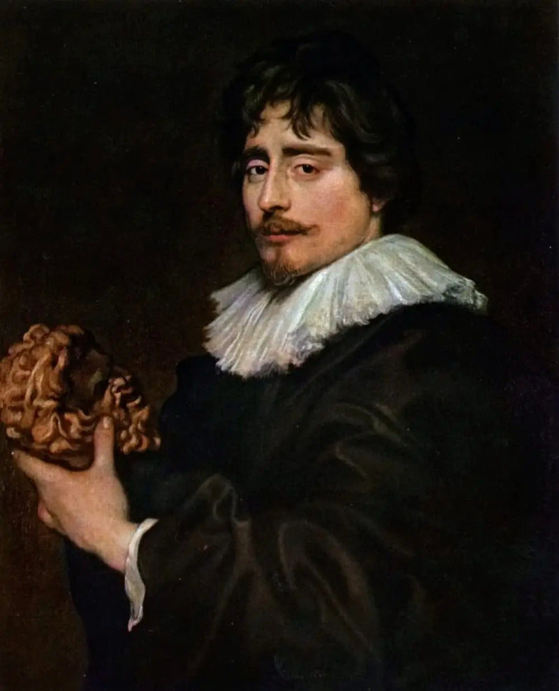 Heykeltıraş François Duquesnoy Portresi - Antoine van Dyck