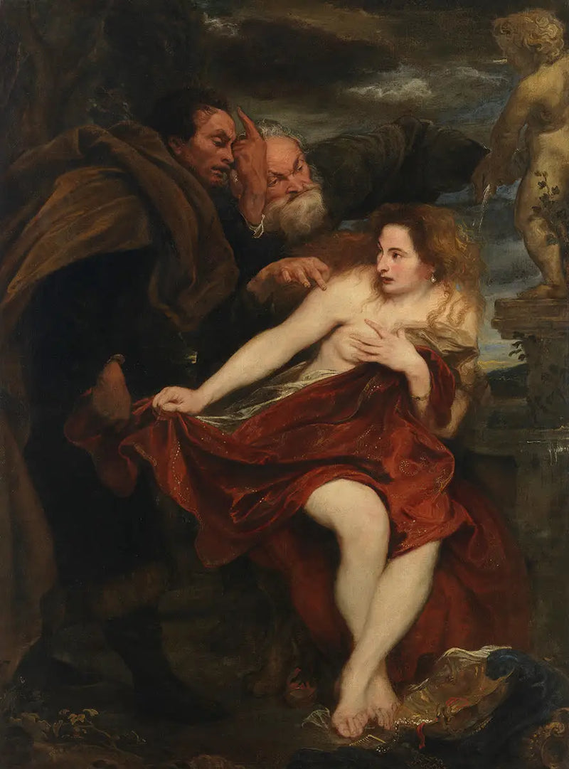 Suzanne ve yaşlılar - Antoine van Dyck
