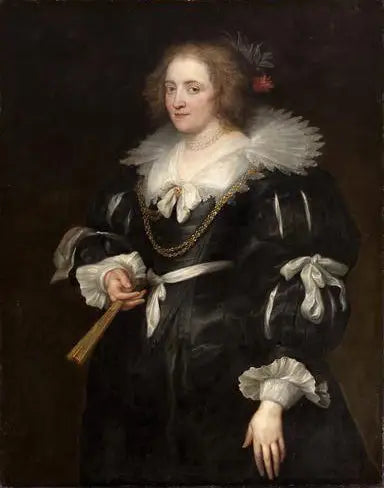 Amélie de Solms-Braunfels Portresi - Antoine van Dyck