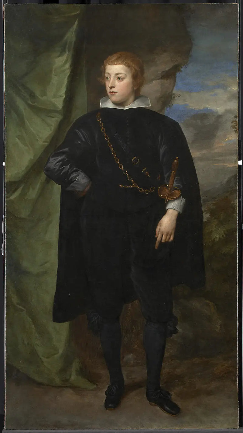 Carlo Emanuele d'Este, Borgomanero Marquisi Portresi (1622-1695) - Antoine van Dyck