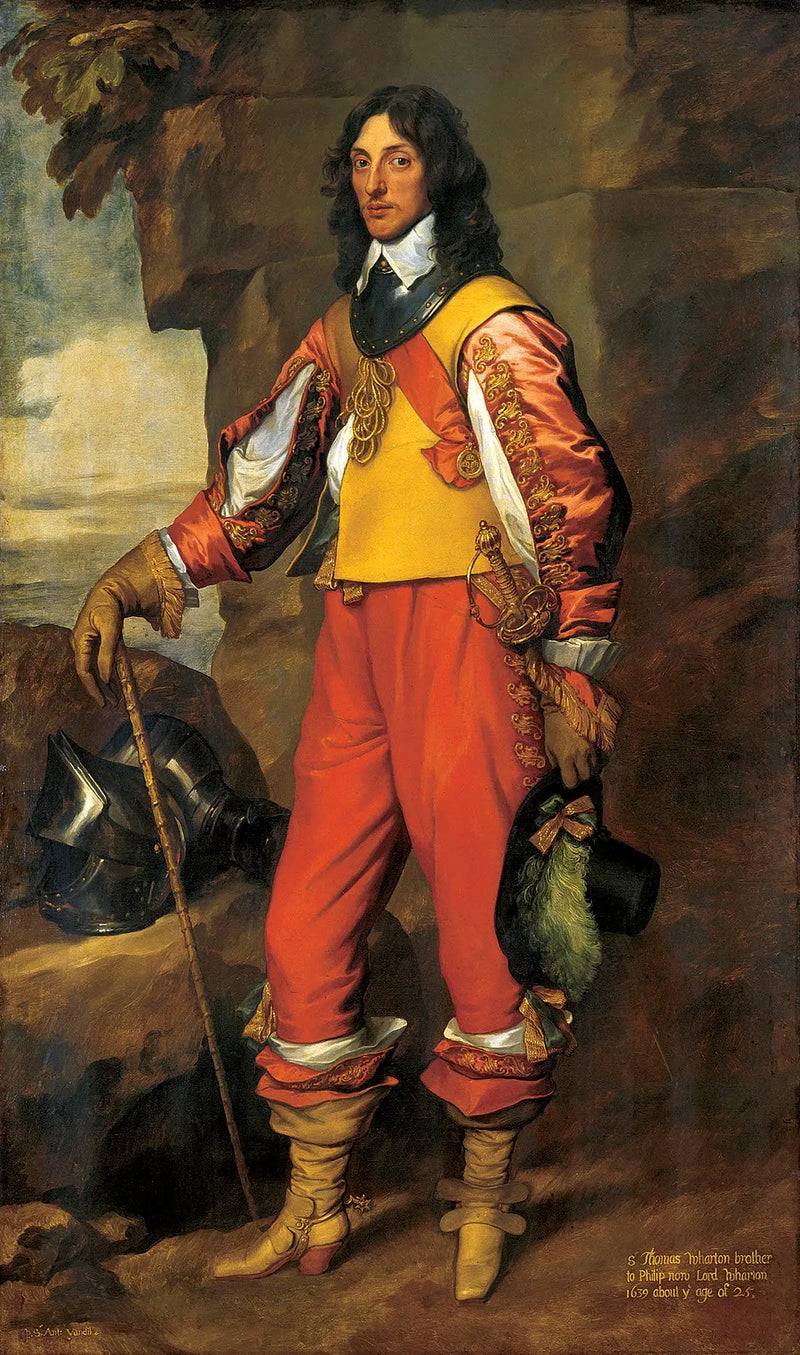 Sir Thomas Wharton Portresi (1615-1684) - Antoine van Dyck