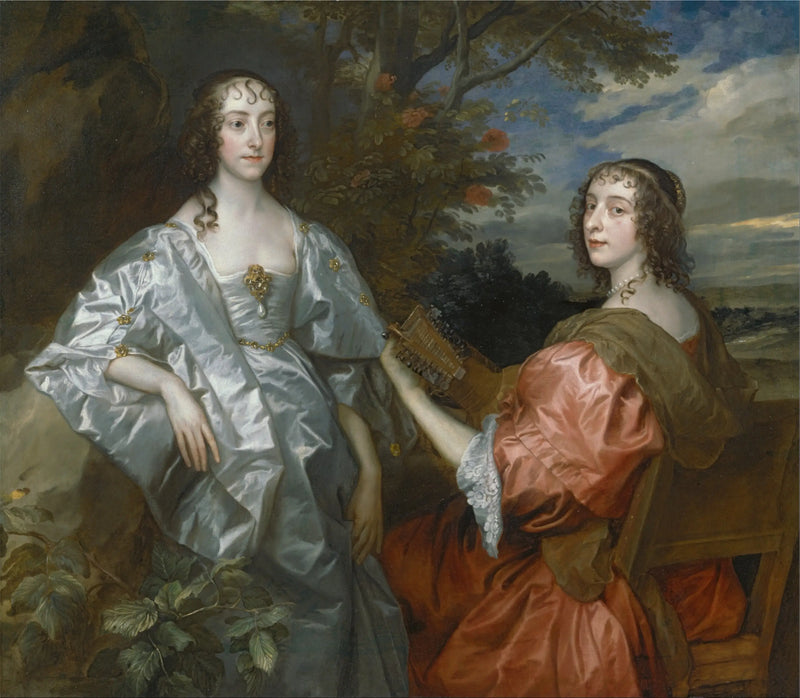 Catherine, Chesterfield Kontesi ve Lucy, Huntingdon Kontesi - Antoine van Dyck