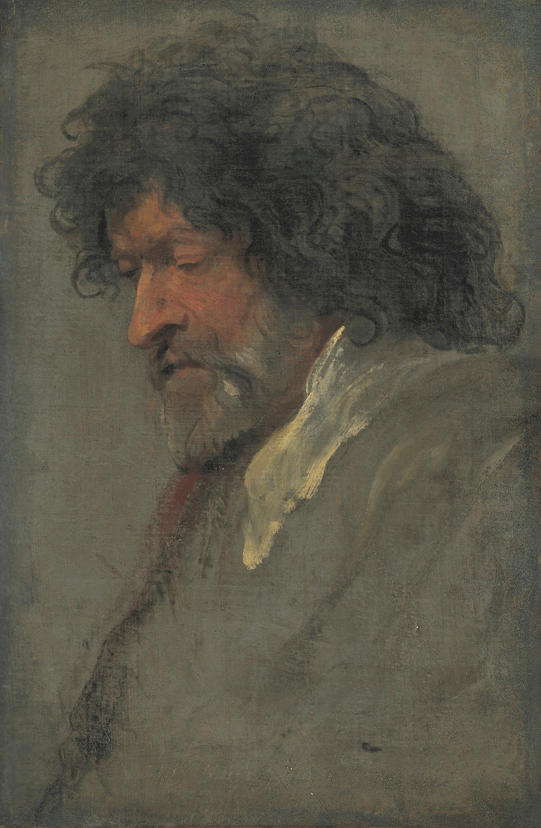 Étude de tête d'homme - Antoine van Dyck