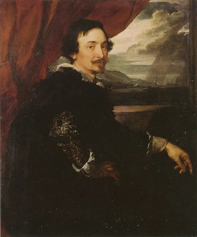 Lucas van Uffelen Portresi - Antoine van Dyck