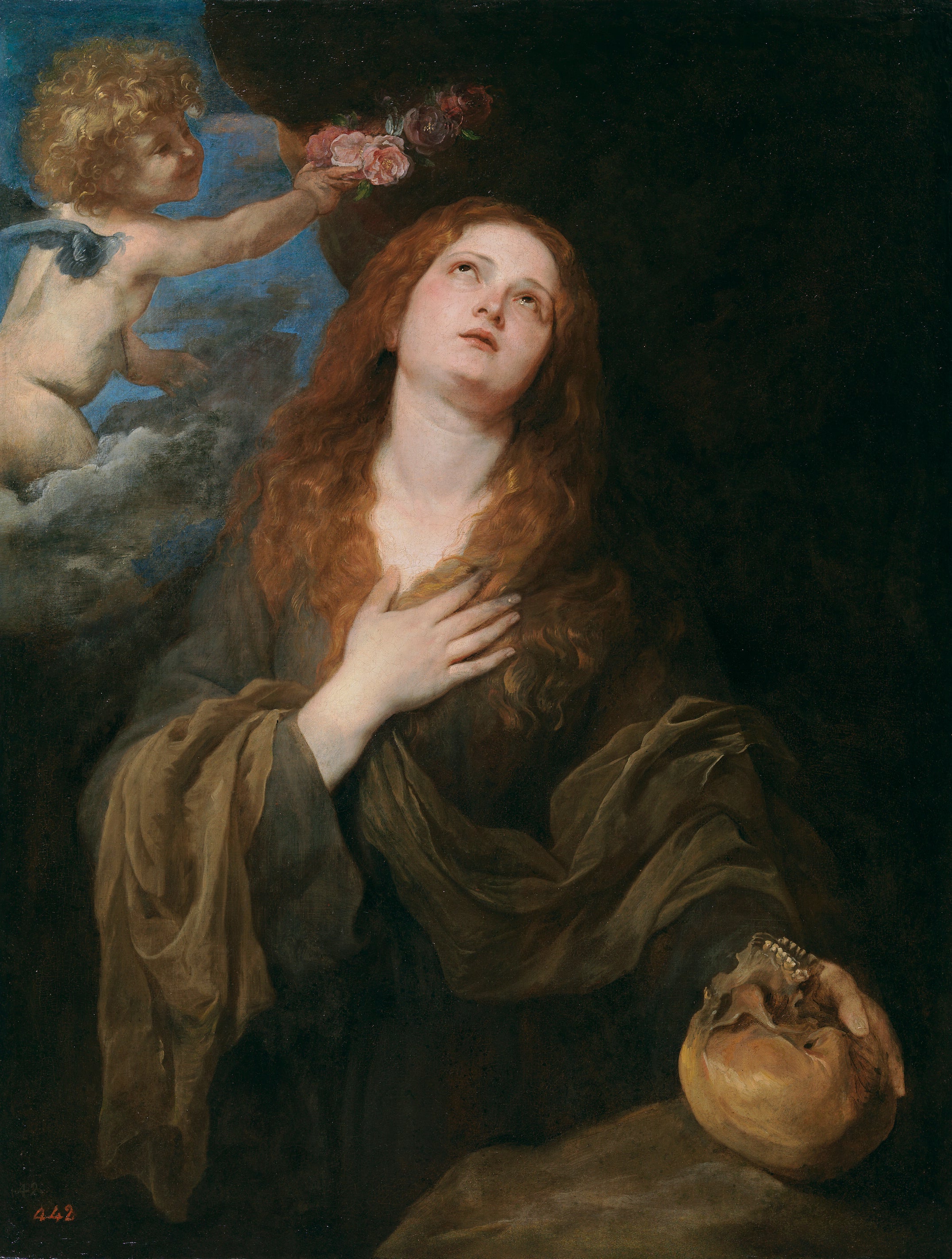 Sainte Rosalie - Antoine van Dyck