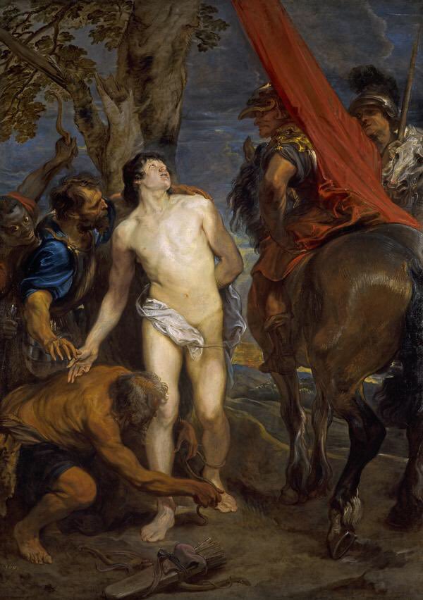 Saint Sébastien en route vers le martyre - Antoine van Dyck