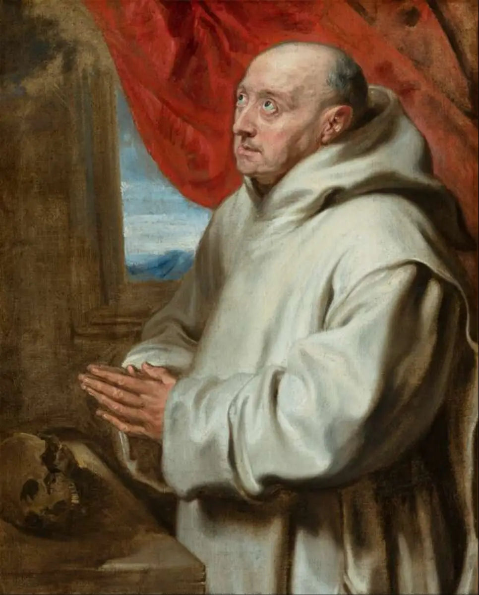 Moine en prière (Saint Bruno) - Antoine van Dyck - Alpha Reproduction