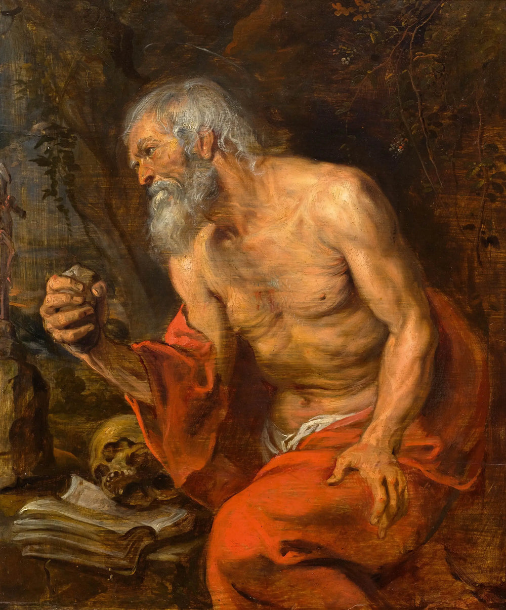 Saint Jérôme dans le désert - Antoine van Dyck - Alpha Reproduction