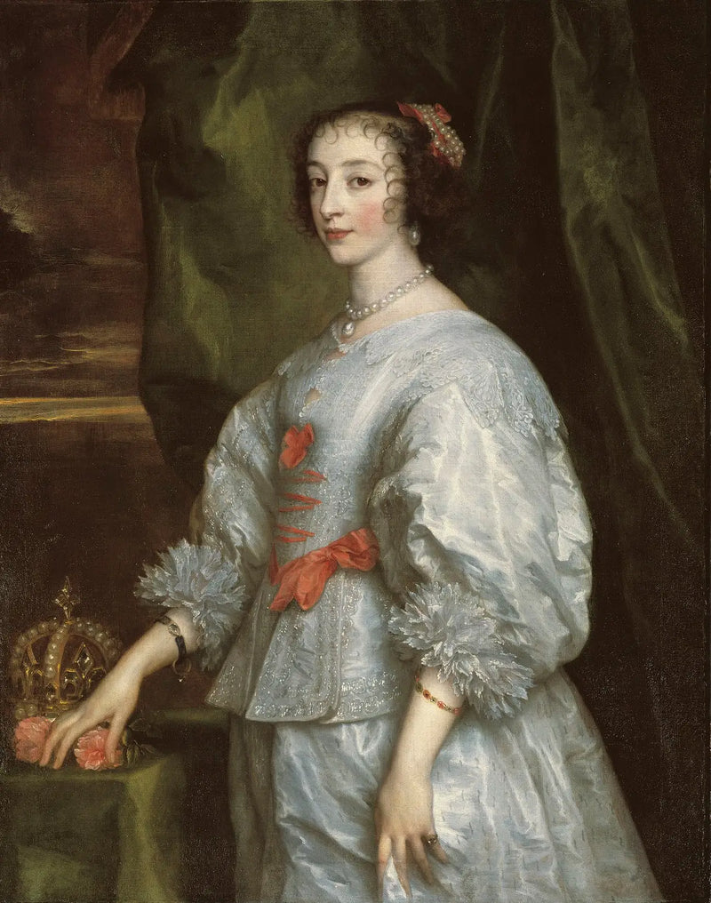 Henriette Marie Kraliçe (1609-1669) - Antoine van Dyck
