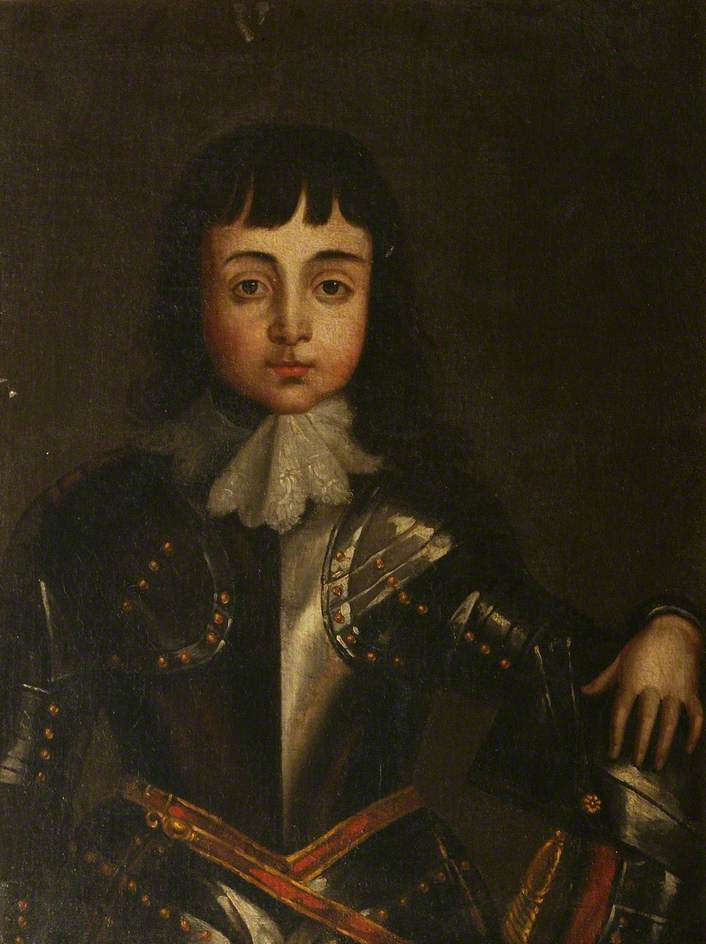 Charles II (1630–1685), enfant (version d'un détail d'un portrait de groupe) - Antoine van Dyck