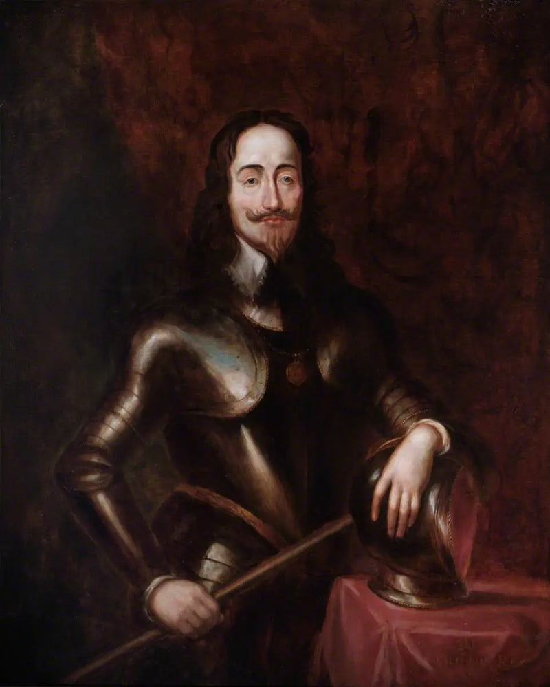 Charles I (1600-1649), zırh içinde - Antoine van Dyck