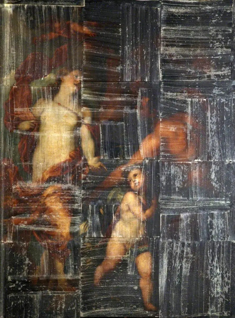 Venüs'ün Aeneas için silah dövmesini isteyen Vulcan'a yalvarması - Antoine van Dyck