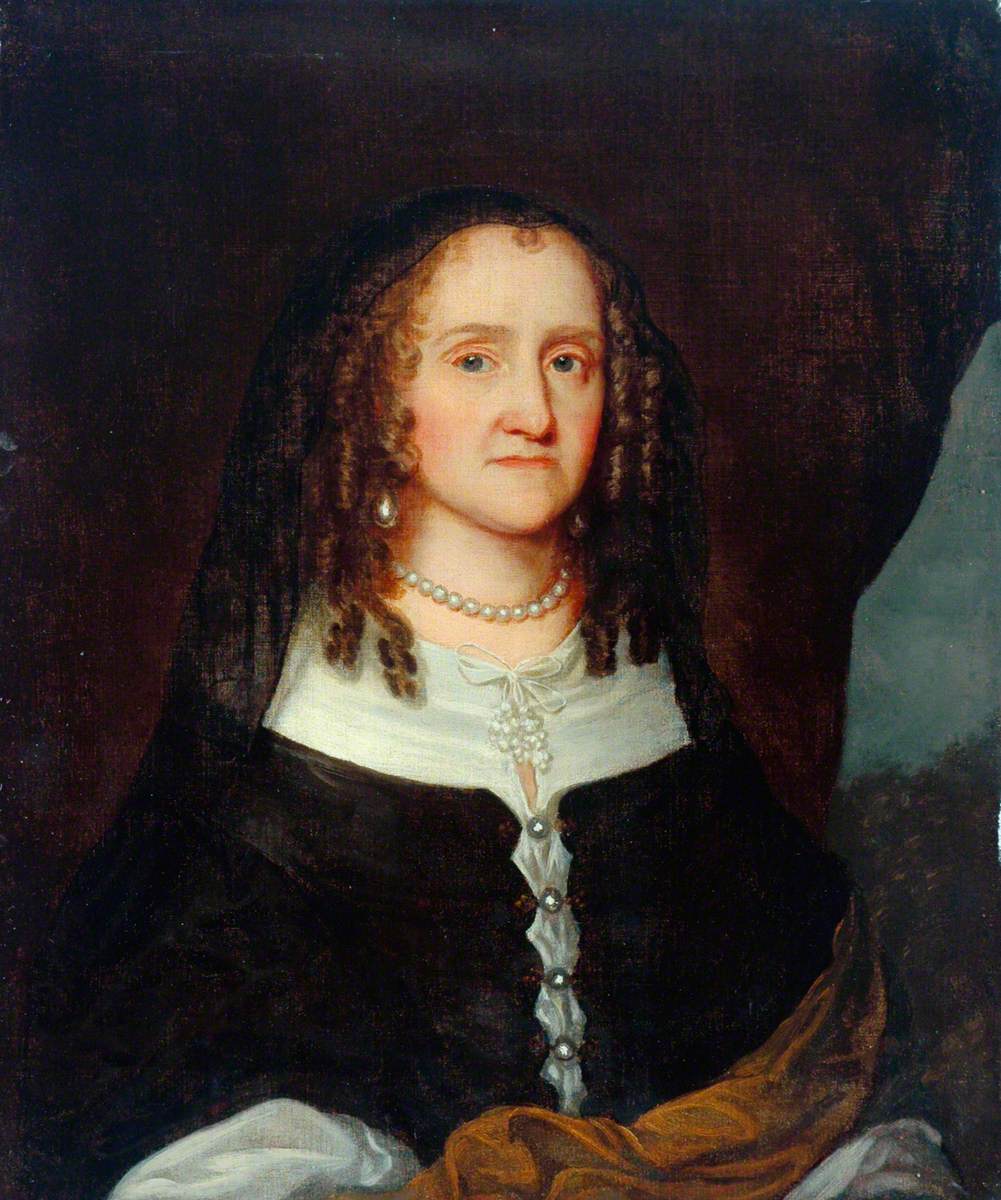 Portrait d'une femme inconnue (Portrait d'une veuve) - Antoine van Dyck