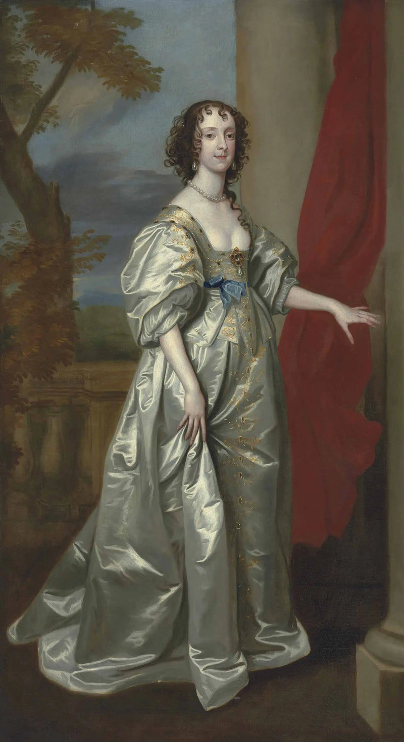 Margaret Smith Portresi, Mme Thomas Carey, daha sonra Lady Edward Herbert (1606-1678) - Antoine van Dyck