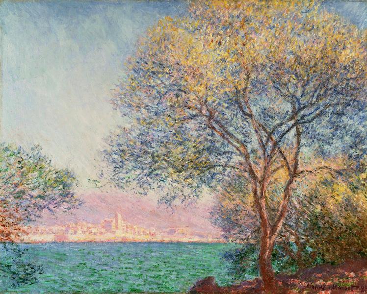 🌅 Antibes, sabah – Claude Monet (1888)