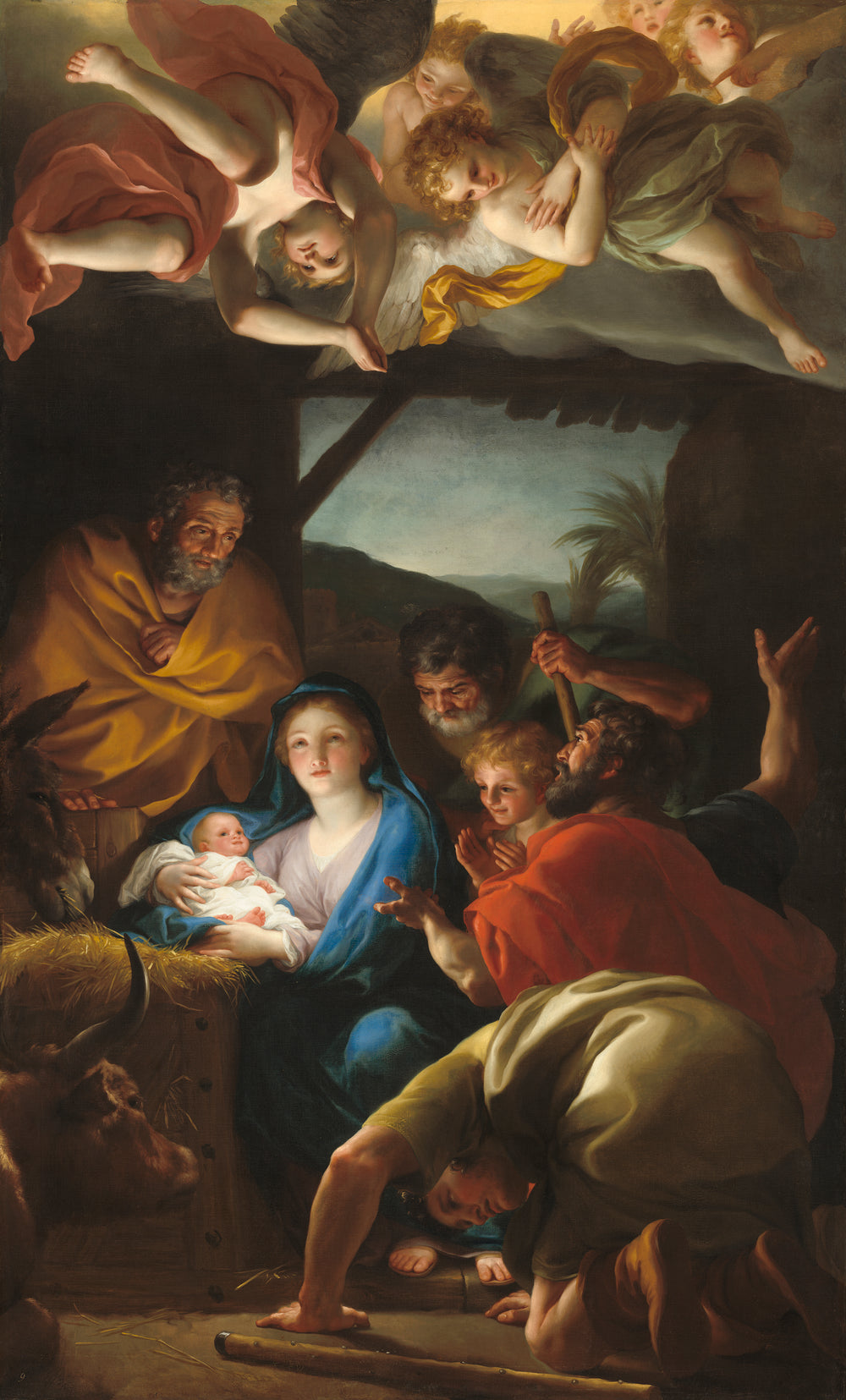 L’Adoration des bergers. - Anton Raphael Mengs - Alpha Reproduction