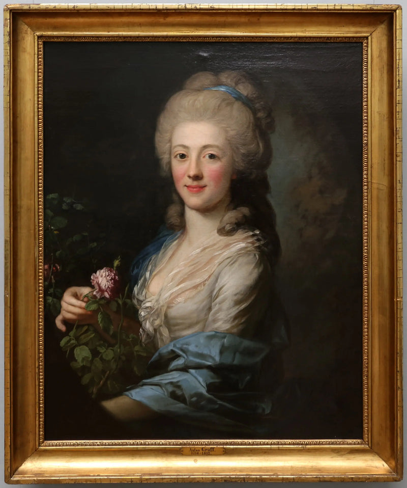 Juliane Wilhelmine Bause - Anton Graff