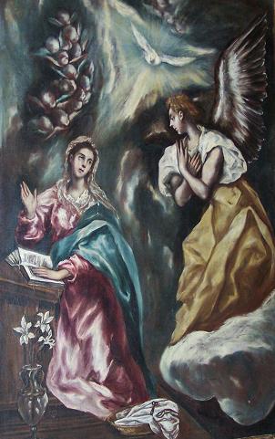 Annonciation - El Greco