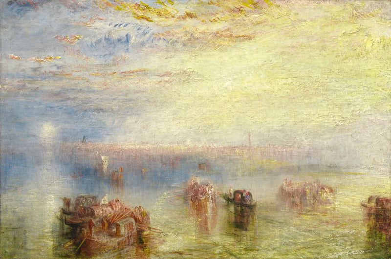 Venedik'e Yaklaşım - J. M. W. Turner