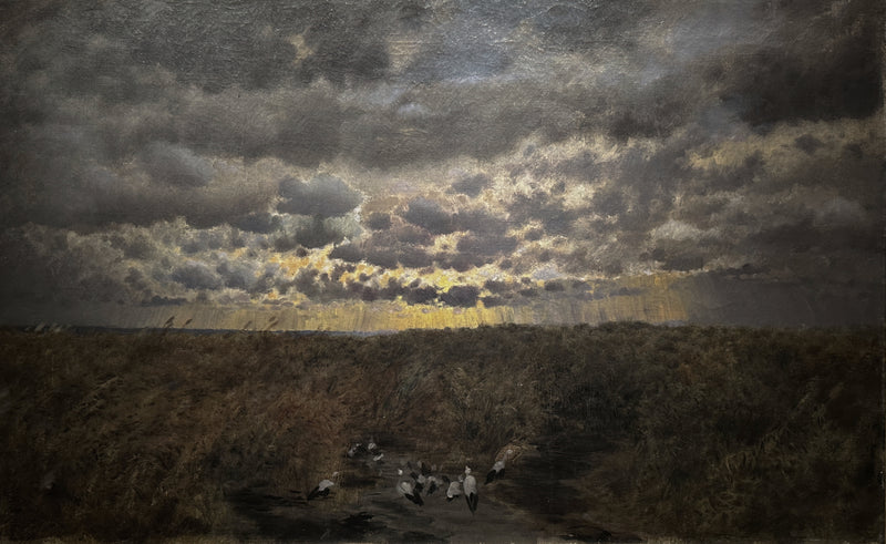 Yaklaşan Fırtına - Giuseppe De Nittis