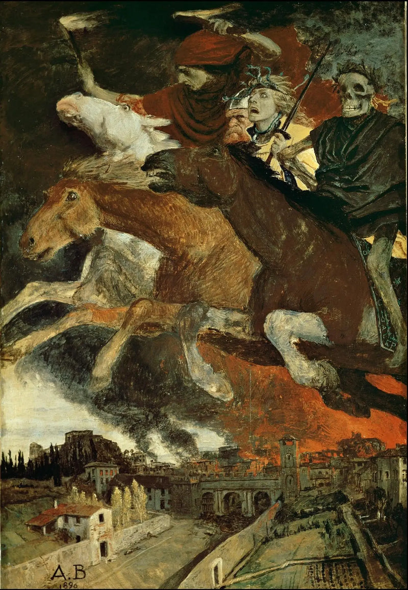 Savaş - Arnold Böcklin