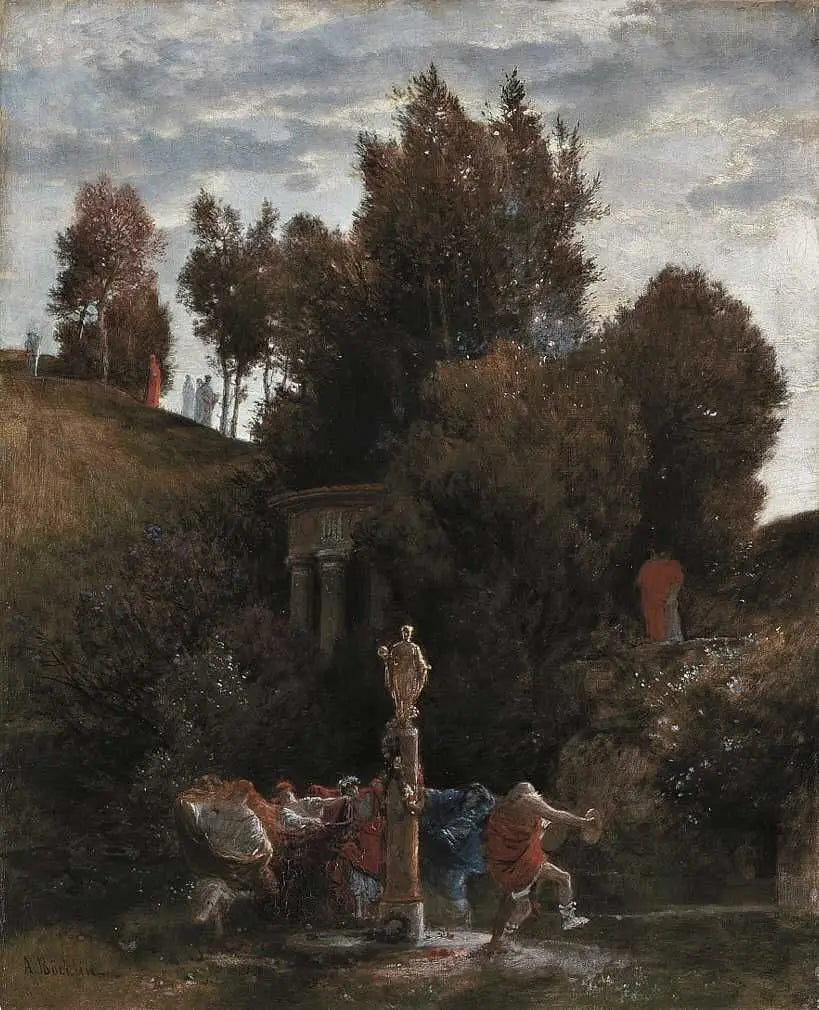 Premier mai romain - Arnold Böcklin - Alpha Reproduction
