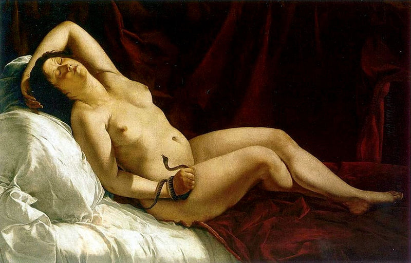 Kleopatra - Orazio Gentileschi