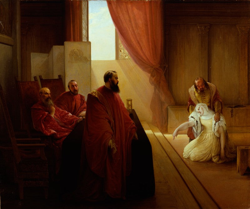 Valenza Gradenigo avant l'Inquisition - Francesco Hayez