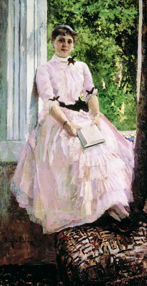 Artist Tatiana Spiridonovna Lyubatovich - Konstantin Korovin