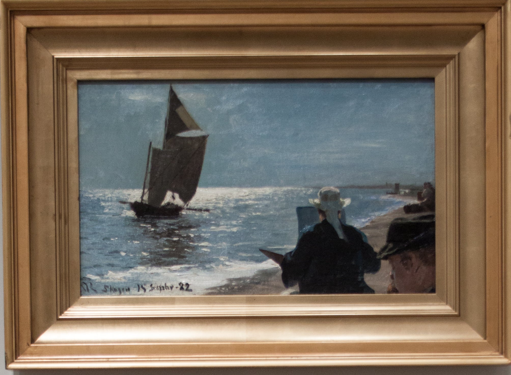 Skagen Güney Plajında Sanatçılar - Peder Severin Krøyer
