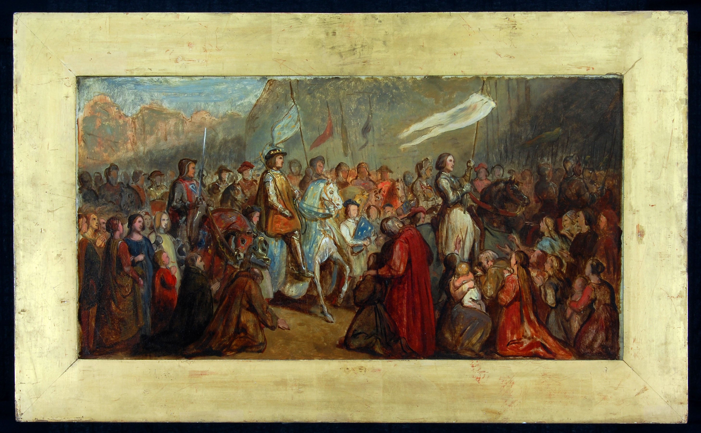 L'entrée de Jeanne d'Arc et de Charles VII à Reims - Ary Scheffer