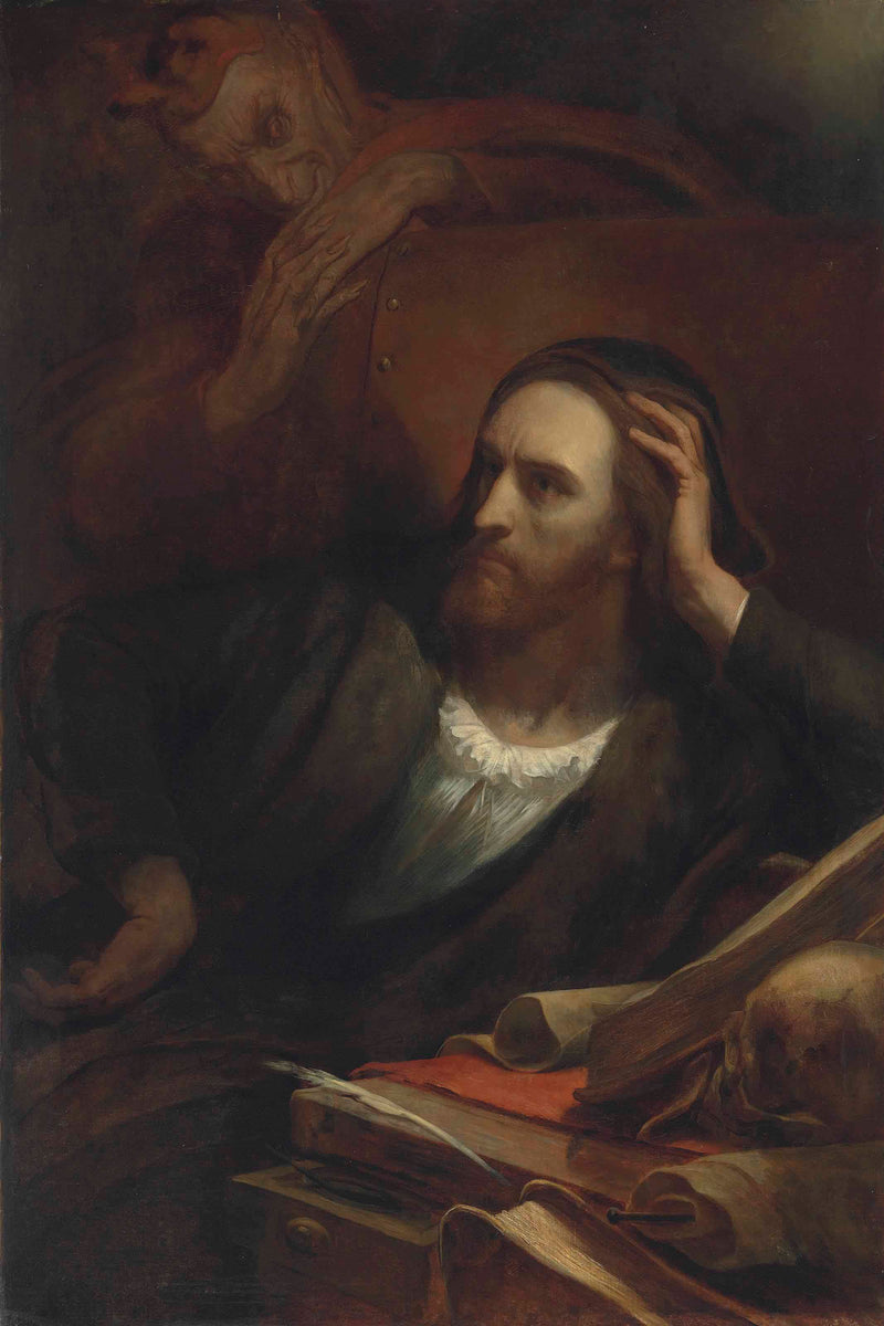 Faust ve Méphistophélès - Ary Scheffer