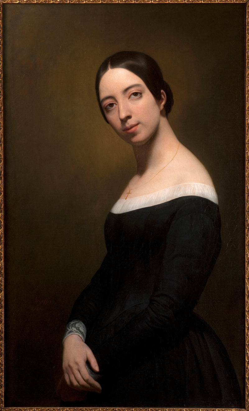 Pauline Viardot Portresi - Ary Scheffer