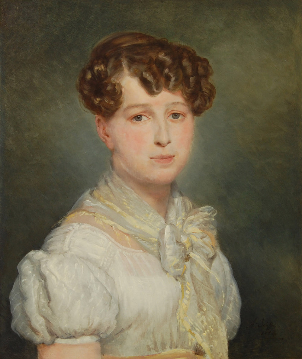 Portrait d’une jeune femme - Ary Scheffer - Alpha Reproduction
