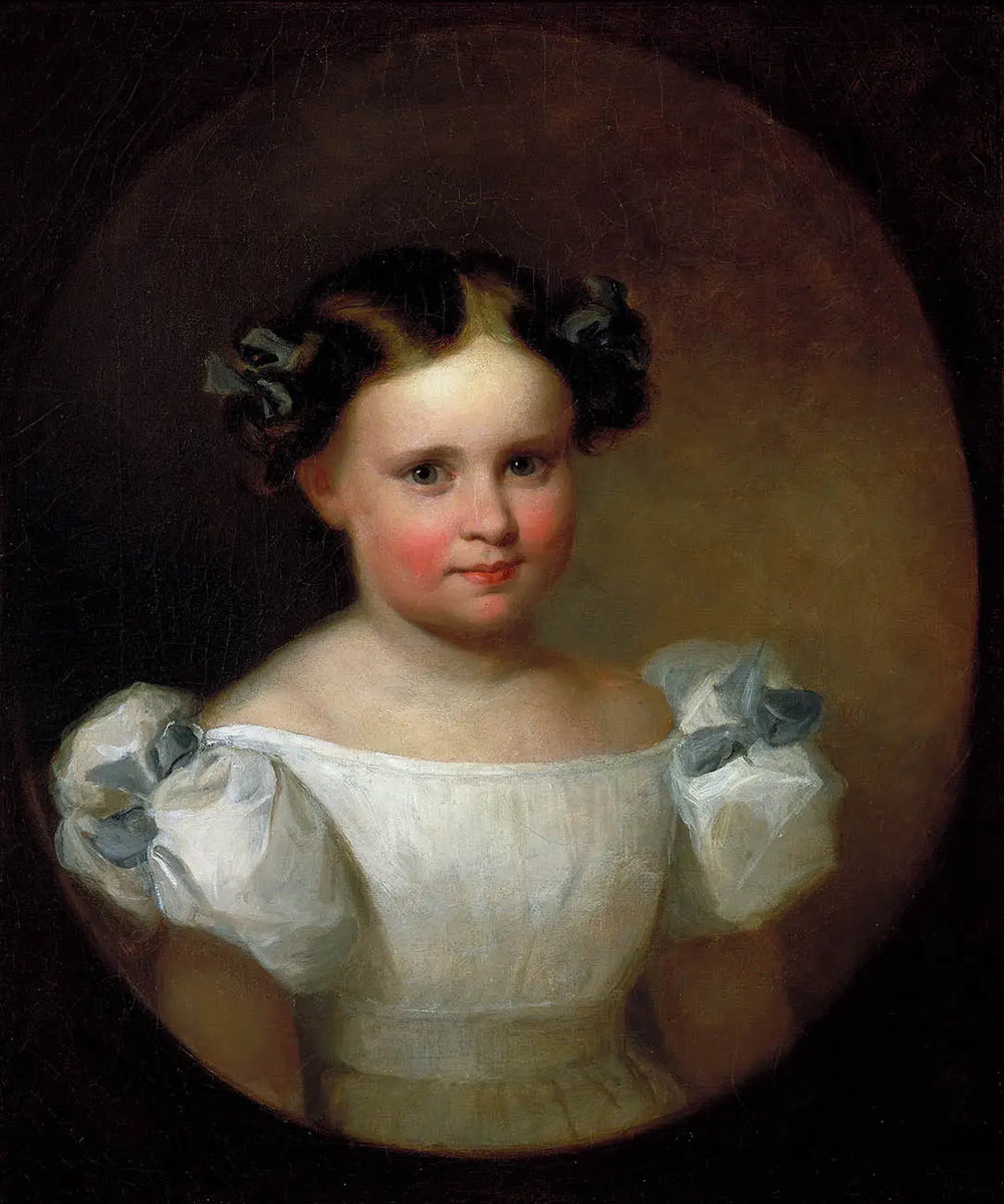 Georgianna Frances Adams - Asher Brown Durand - Alpha Reproduction