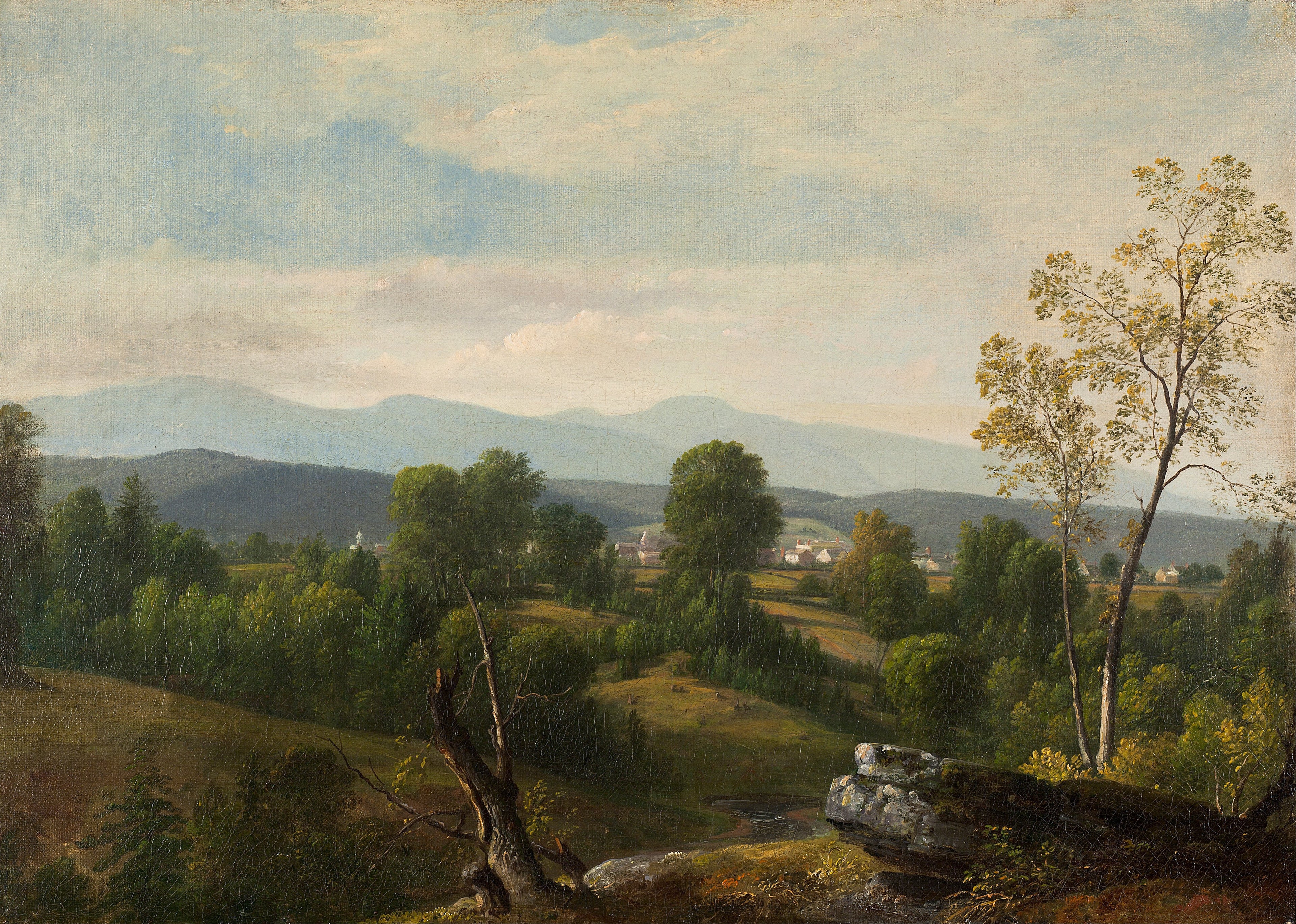 Une vue sur la vallée - Asher Brown Durand